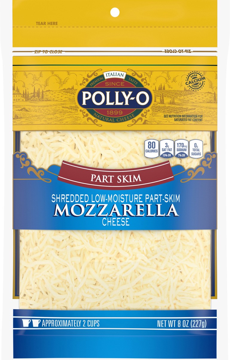 slide 8 of 8, Polly-O Cheese, 8 oz