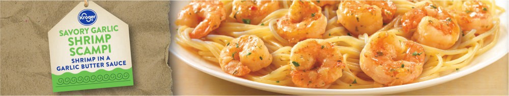 slide 2 of 5, Kroger Savory Garlic Scampi Shrimp, 10 oz