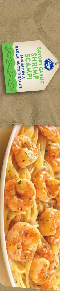 slide 5 of 5, Kroger Savory Garlic Scampi Shrimp, 10 oz