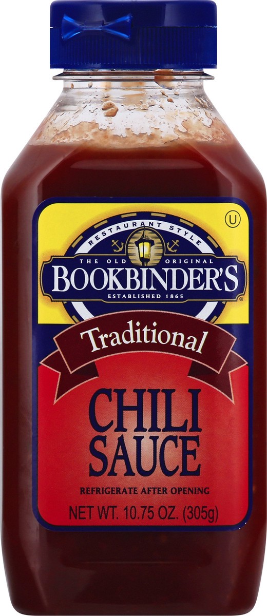 slide 1 of 9, Bookbinder's Bookbndr Chili Sauce, 10.75 oz