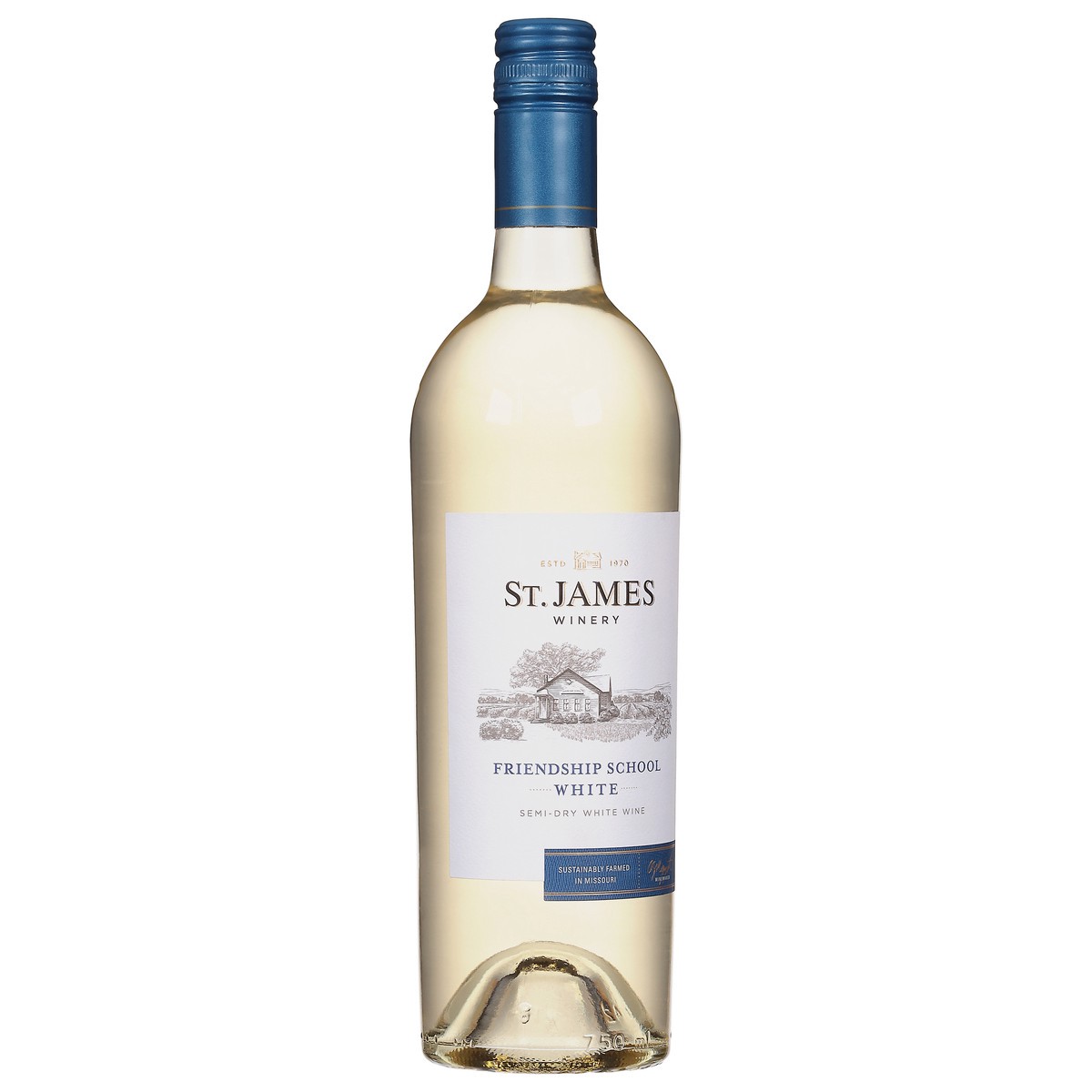 slide 6 of 9, St. James Winery Winery Friendship School White Wine, 750 ml