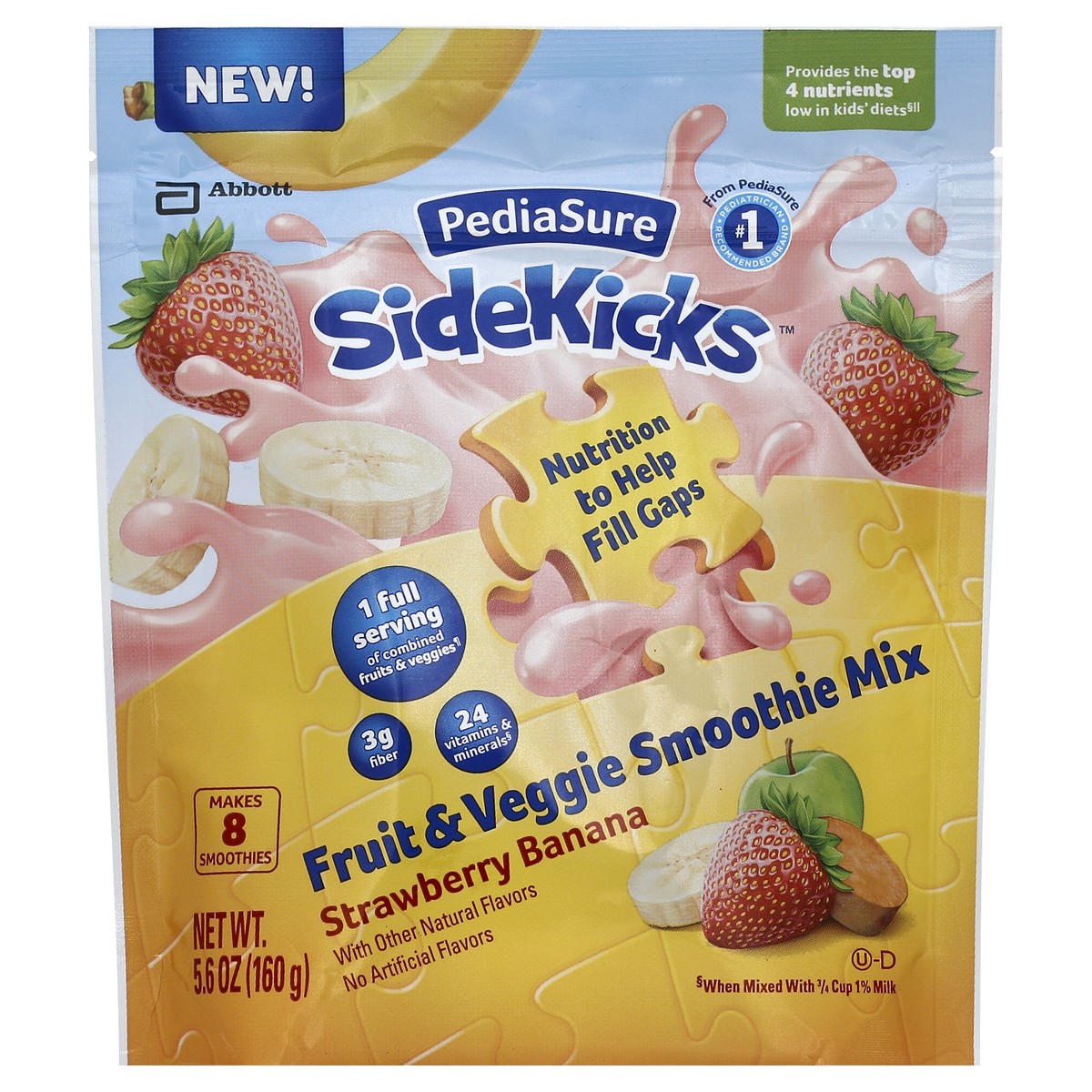 slide 3 of 3, PediaSure Smoothie Mix - 5.6 oz, 5.6 oz