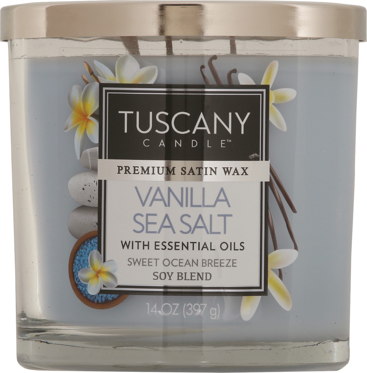 slide 7 of 11, Tuscany Candle Tuscany Vanilla Sea Salt Candle, 1 ct