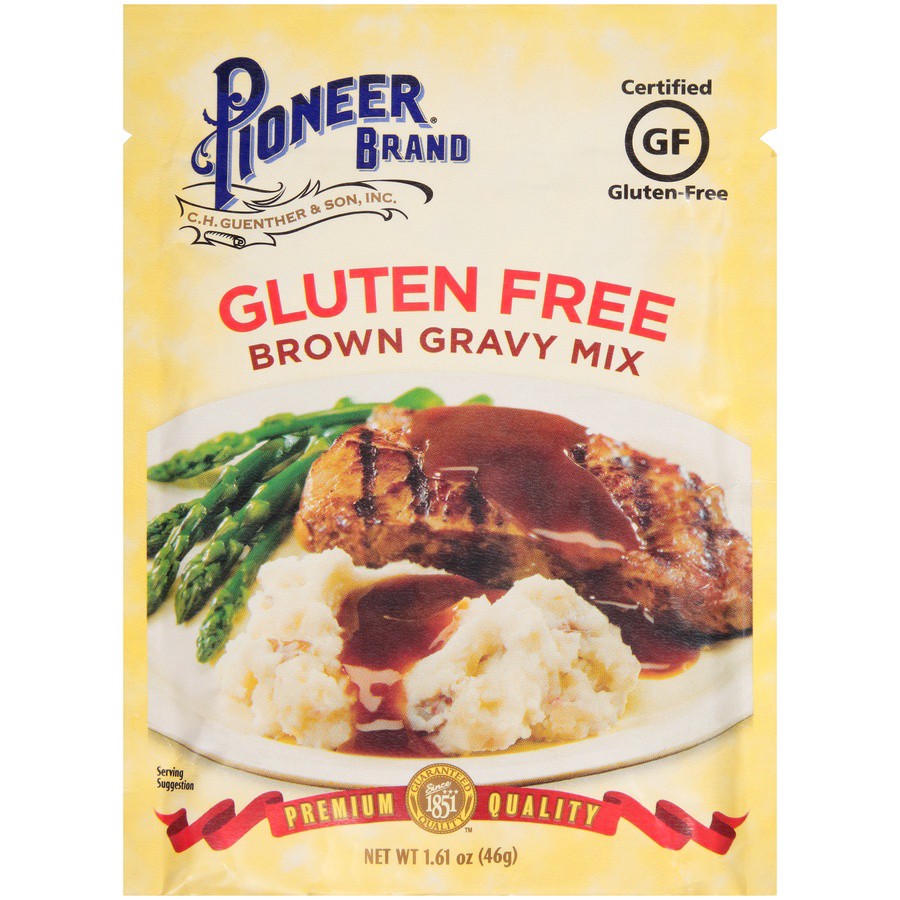 slide 1 of 6, Pioneer Gluten Free Brown Gravy Mix 1.61 oz, 1.61 oz