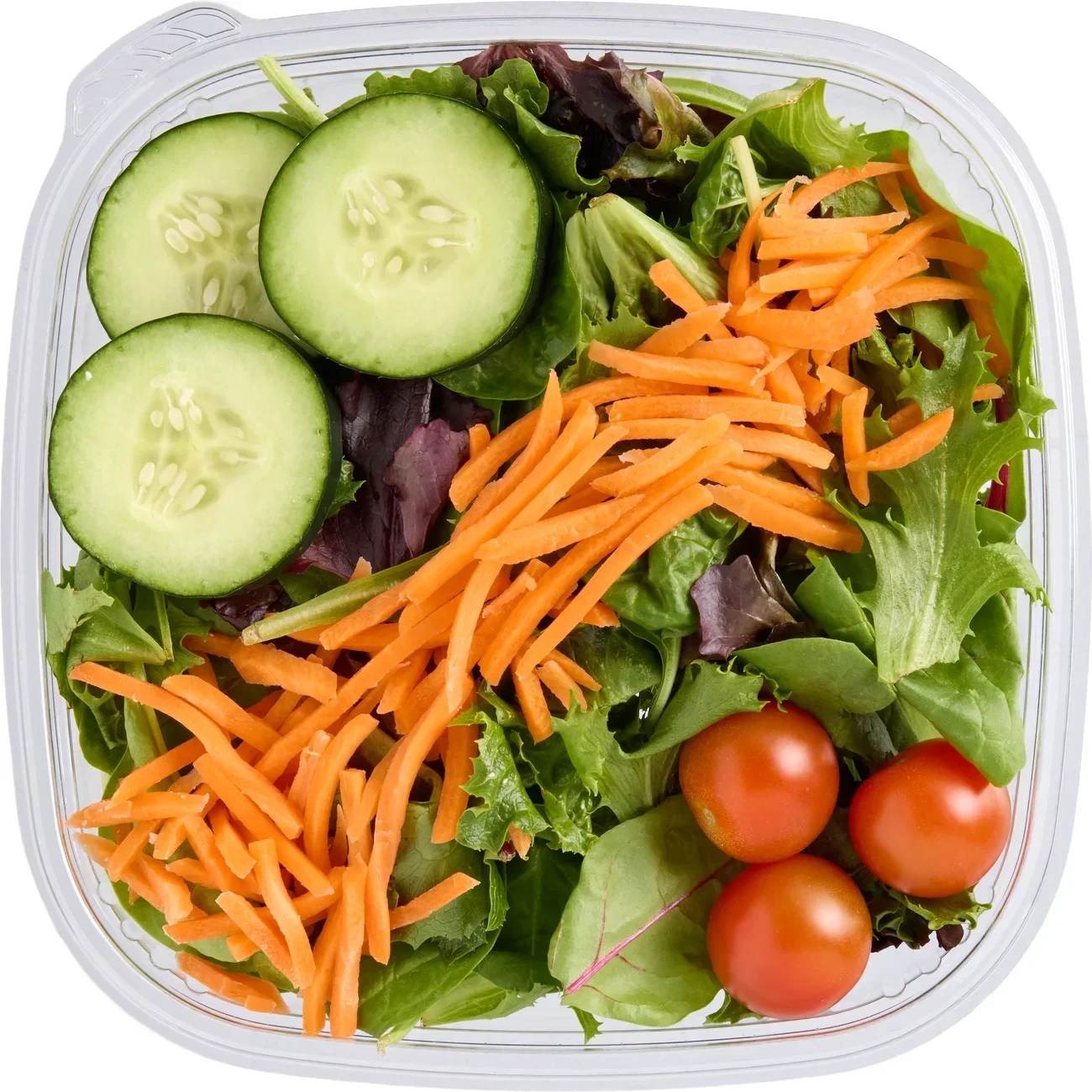 slide 1 of 1, Meal Simple by H-E-B Garden Side Salad, 1 ct