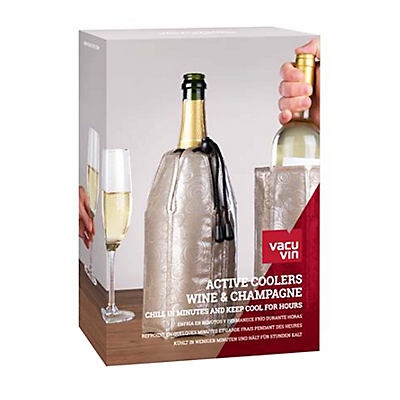 slide 1 of 1, Vacu Vin Wine & Champagne Cooler Set, 1 ct