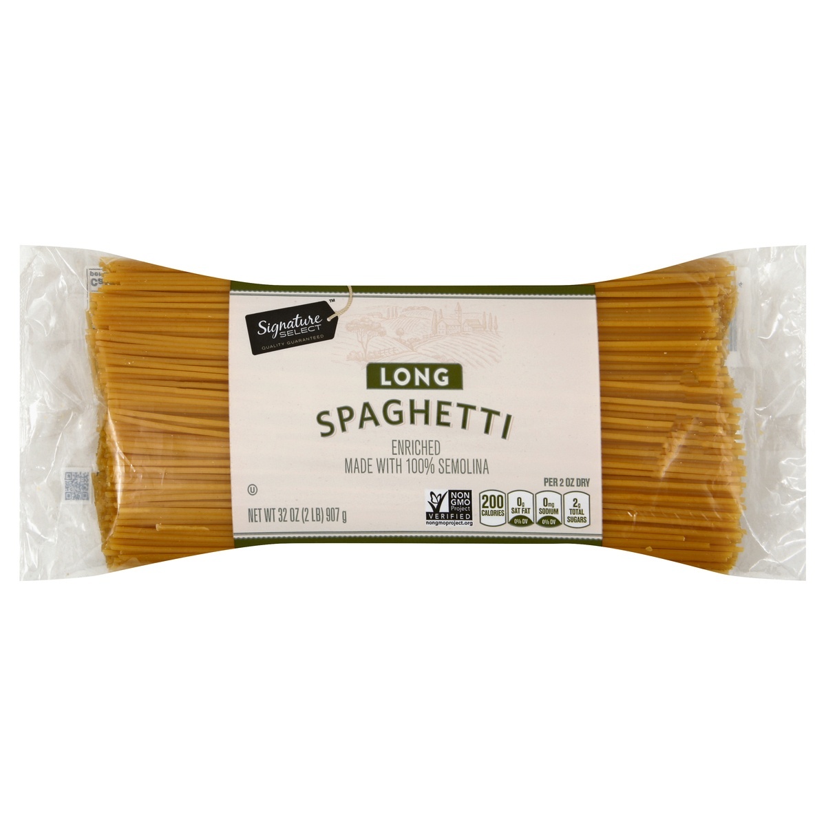 slide 1 of 5, Signature Select Spaghetti 32 oz, 32 oz