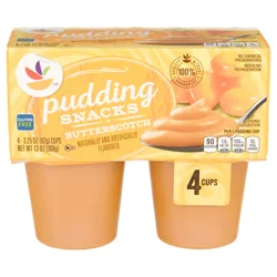 Giant Pudding Cups Butterscotch - 4 ct