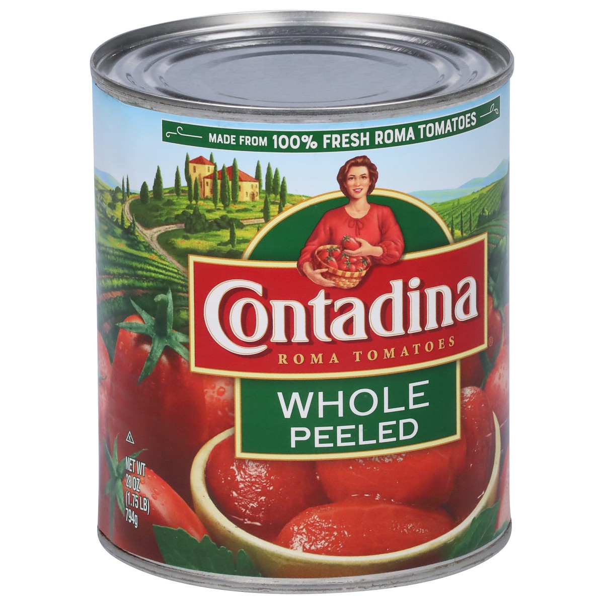 slide 7 of 9, Contadina Whole Peeled Roma Tomatoes 20 oz, 20 oz