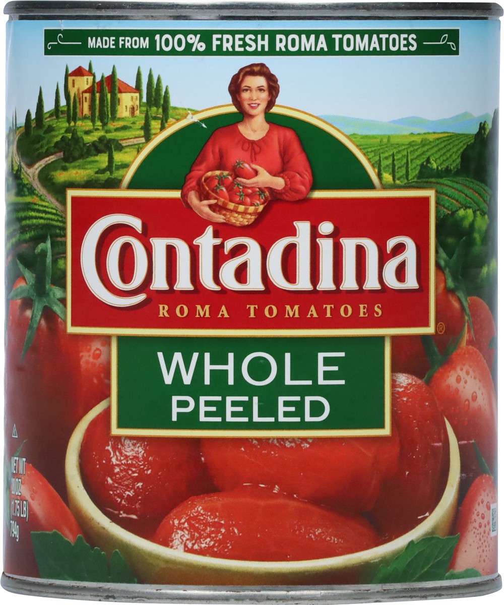 slide 2 of 9, Contadina Whole Peeled Roma Tomatoes 20 oz, 20 oz