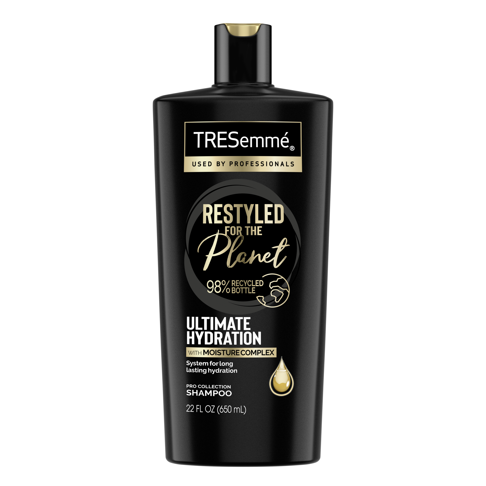 slide 4 of 4, TRESemmé Shampoo Ultimate Hydration, 22 oz, 22 fl oz