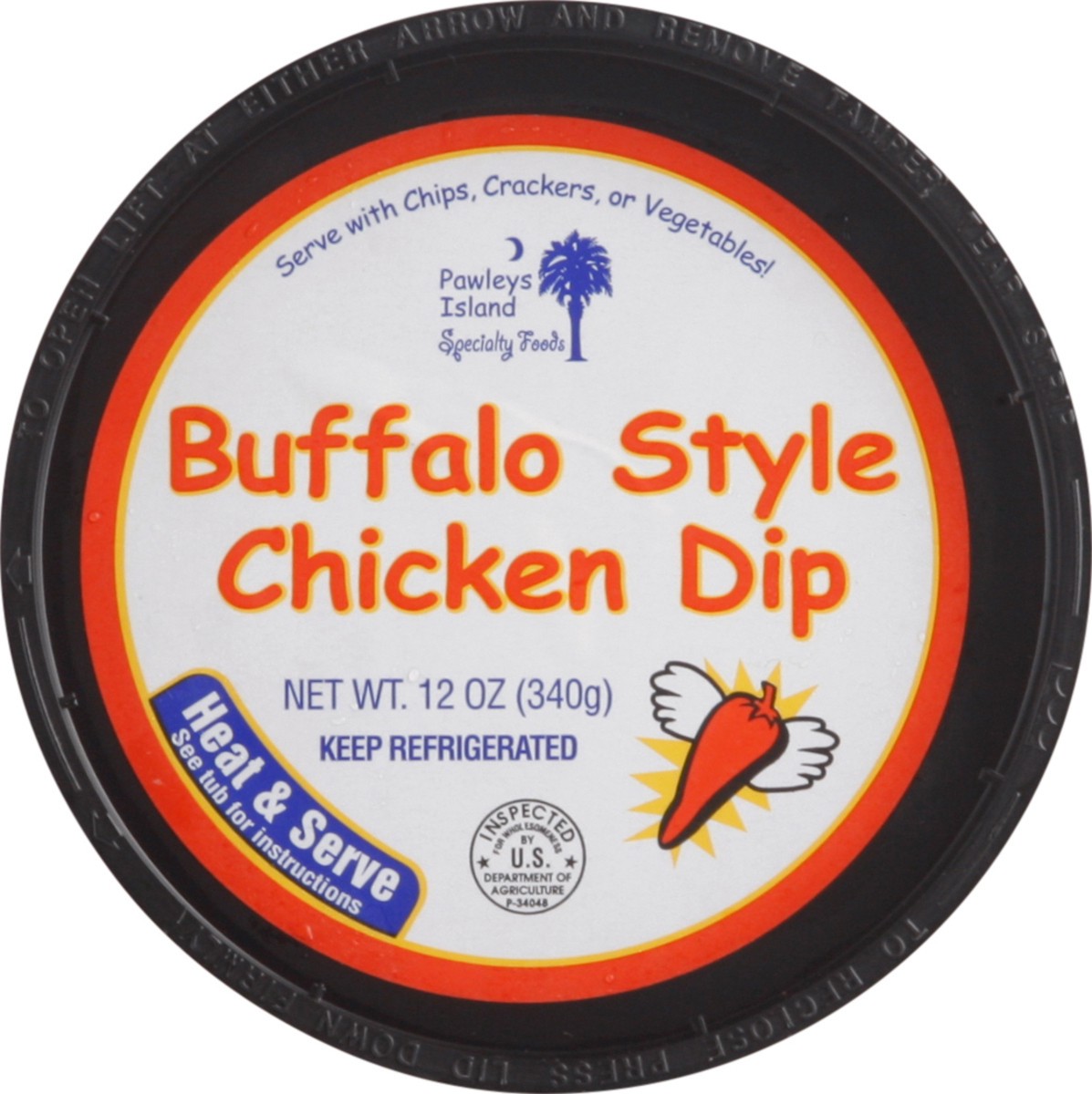 slide 4 of 9, Pawleys Island Specialty Foods Buffalo Style Chicken Dip 12 oz, 12 oz