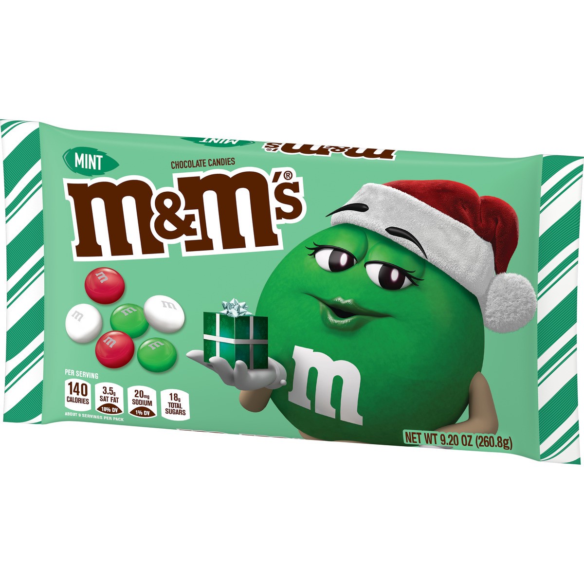 slide 11 of 13, M&M's Holiday Mint Chocolate Candies - 9.2oz, 9.2 oz