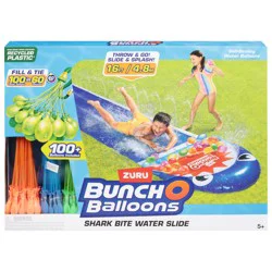 Bunch O Balloons Shark Bite Water Slide Self-Sealing Water Balloons, 1 ea