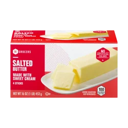 SE Grocers Butter Salted - 4 ct; 16 oz