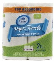 slide 1 of 1, Kroger Home Sense Select-A-Sheet Paper Towel Rolls, 2 ct