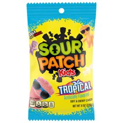 SOUR PATCH KIDS Tropical Soft & Chewy Candy, 8 oz