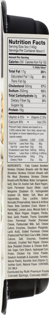 slide 7 of 13, Bourbon Brothers Premium Cuts Garlic Parmesan Chicken 14 oz, 14 oz