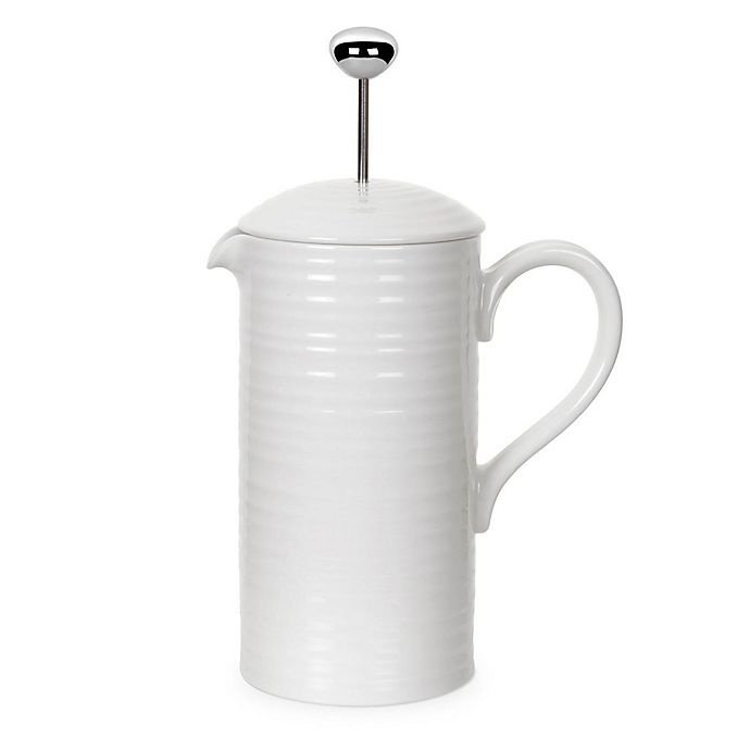 slide 1 of 1, Sophie Conran for Portmeirion French Press - White, 1 ct