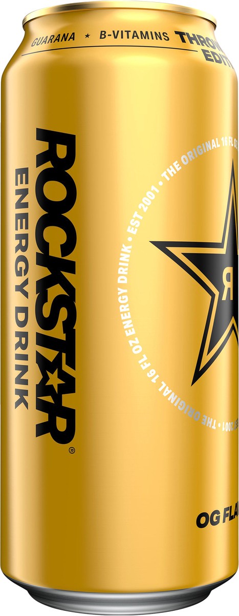 slide 4 of 5, Rockstar Energy Drink Original Flavor 16 Fl Oz, 16 oz