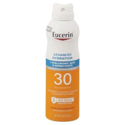 Eucerin Advanced Hydration SPF 30 Sunscreen Spray - 6 oz