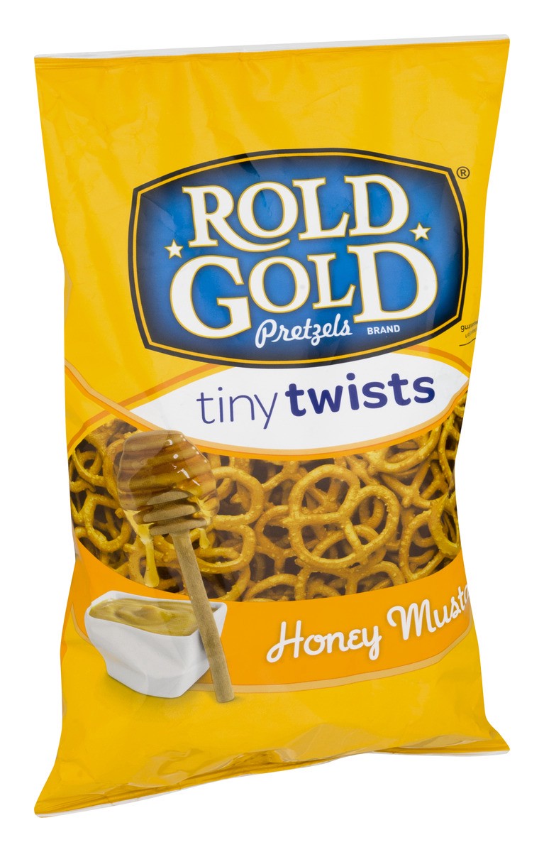 slide 2 of 9, Rold Gold Tiny Twists Pretzels Honey Mustard Flavored 10 Oz, 10 oz