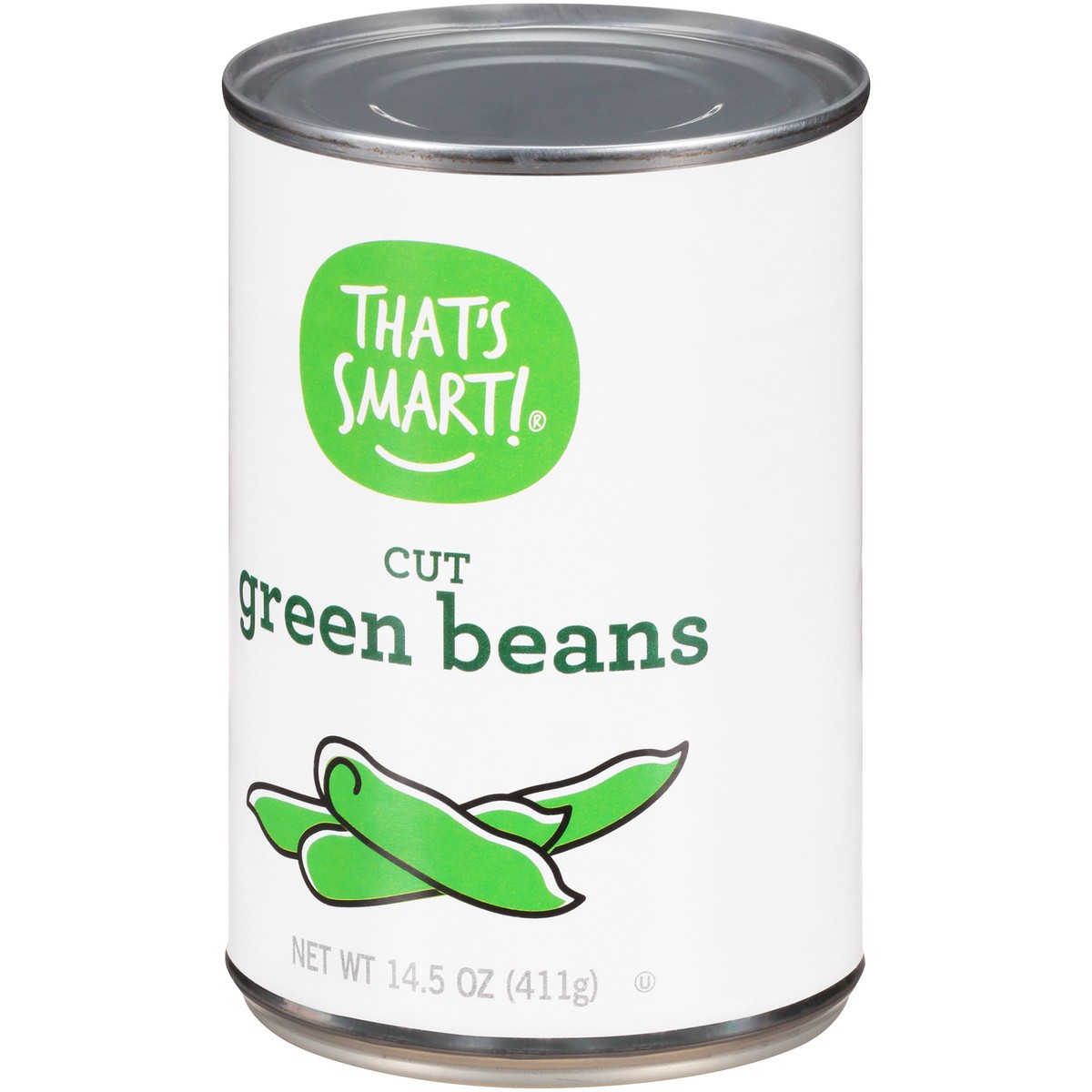 slide 3 of 13, That's Smart! Cut Green Beans, 14.5 oz