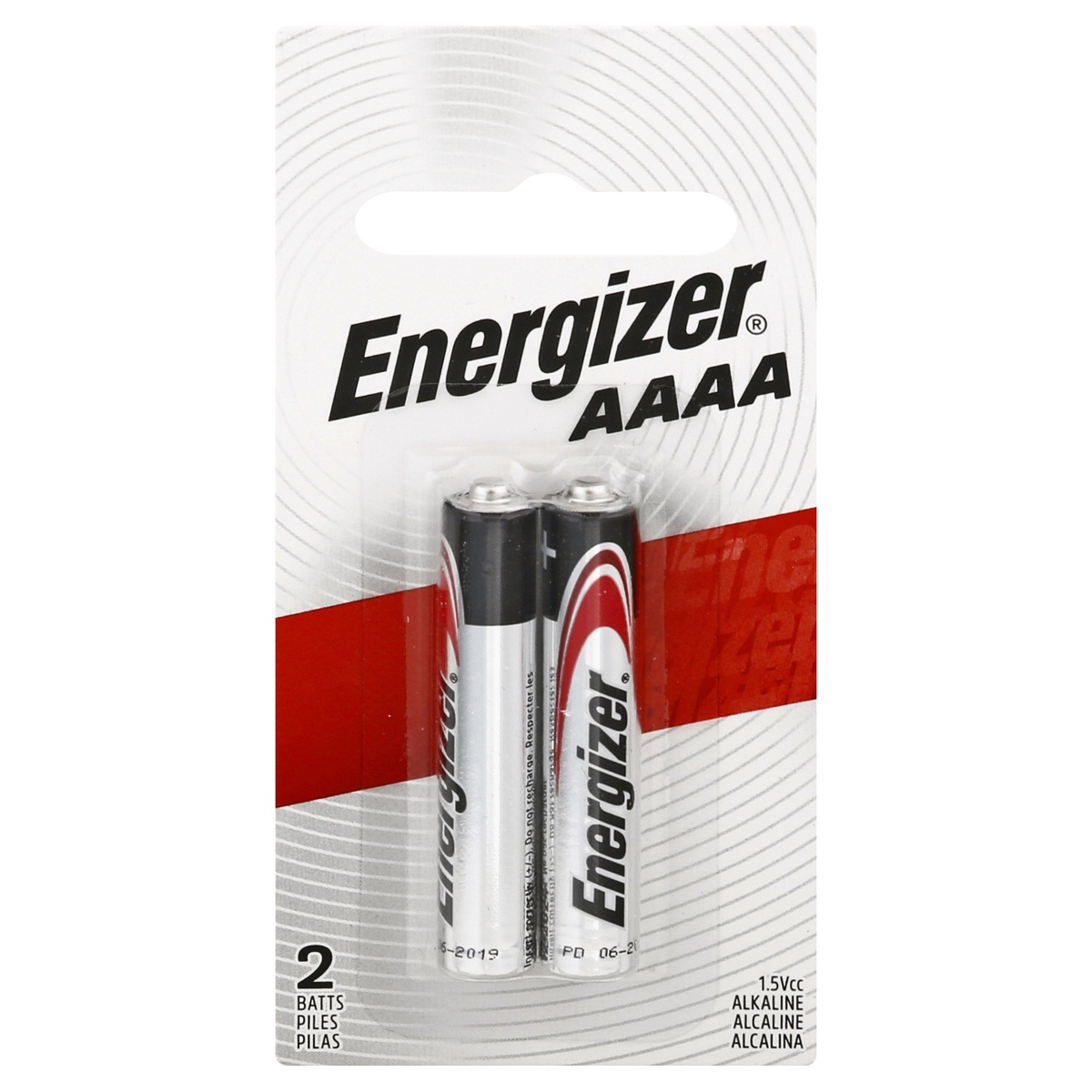 slide 1 of 1, Energizer AAAA Batteries, 2 Pack, 2 ct