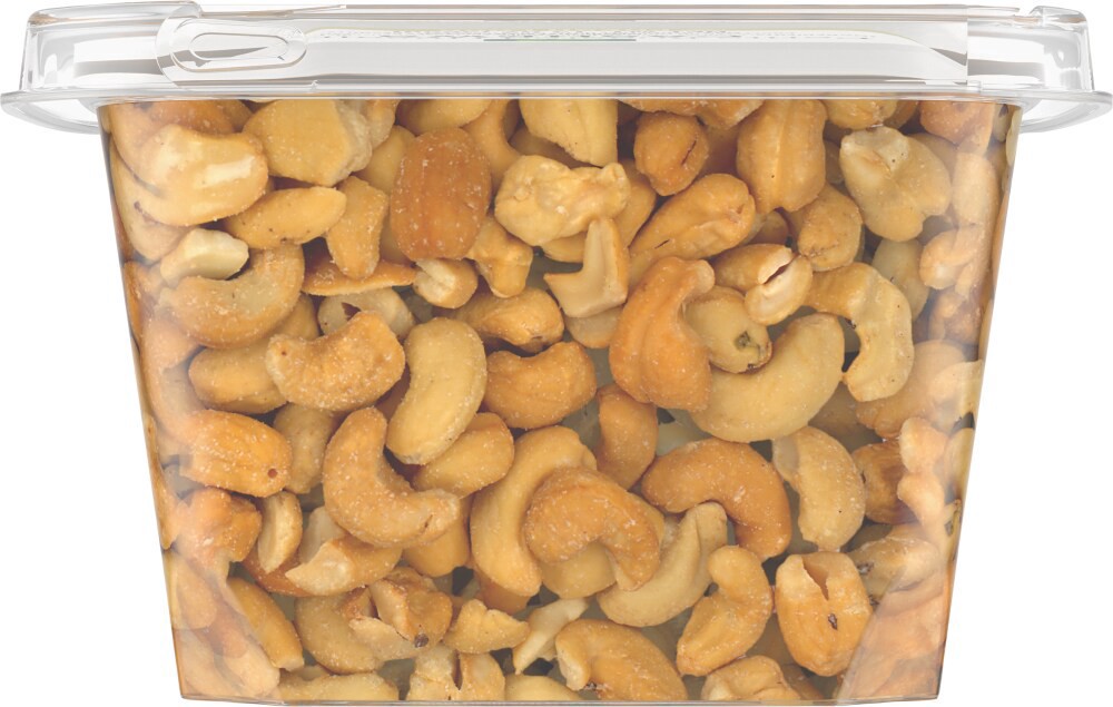 slide 2 of 4, Pre Packaged Bulk Petite Roasted Unsalted Cashews, 13 oz