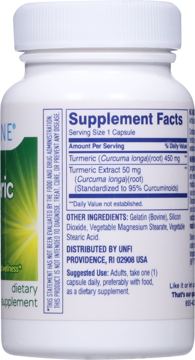 slide 9 of 9, Equaline Turmeric 500Mg, 60 ct