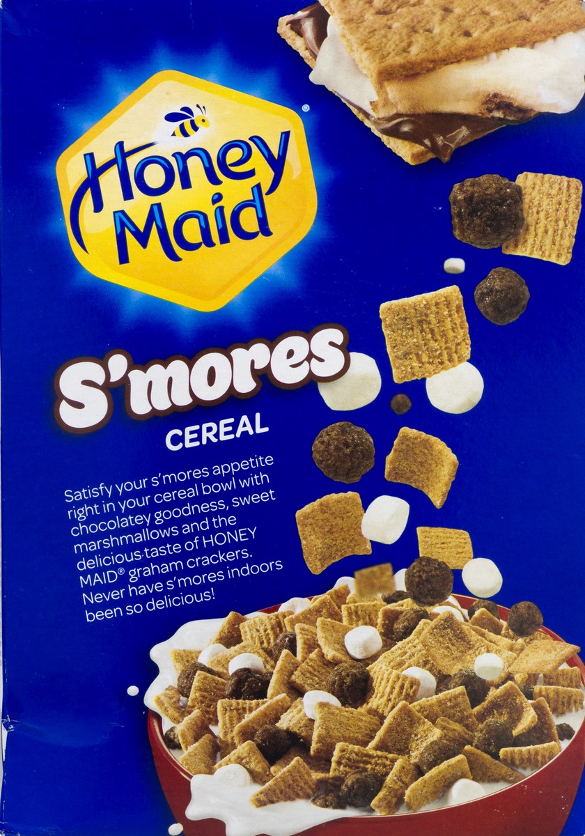 slide 5 of 9, Post Honey Maid S'mores Breakfast Cereal, Sweetened Corn and Wheat Cereal, Breakfast Snacks 12.25 oz, 12.25 oz