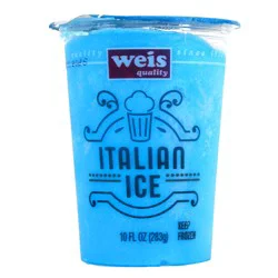 Weis Quality Blue Raspberry Italian Ice