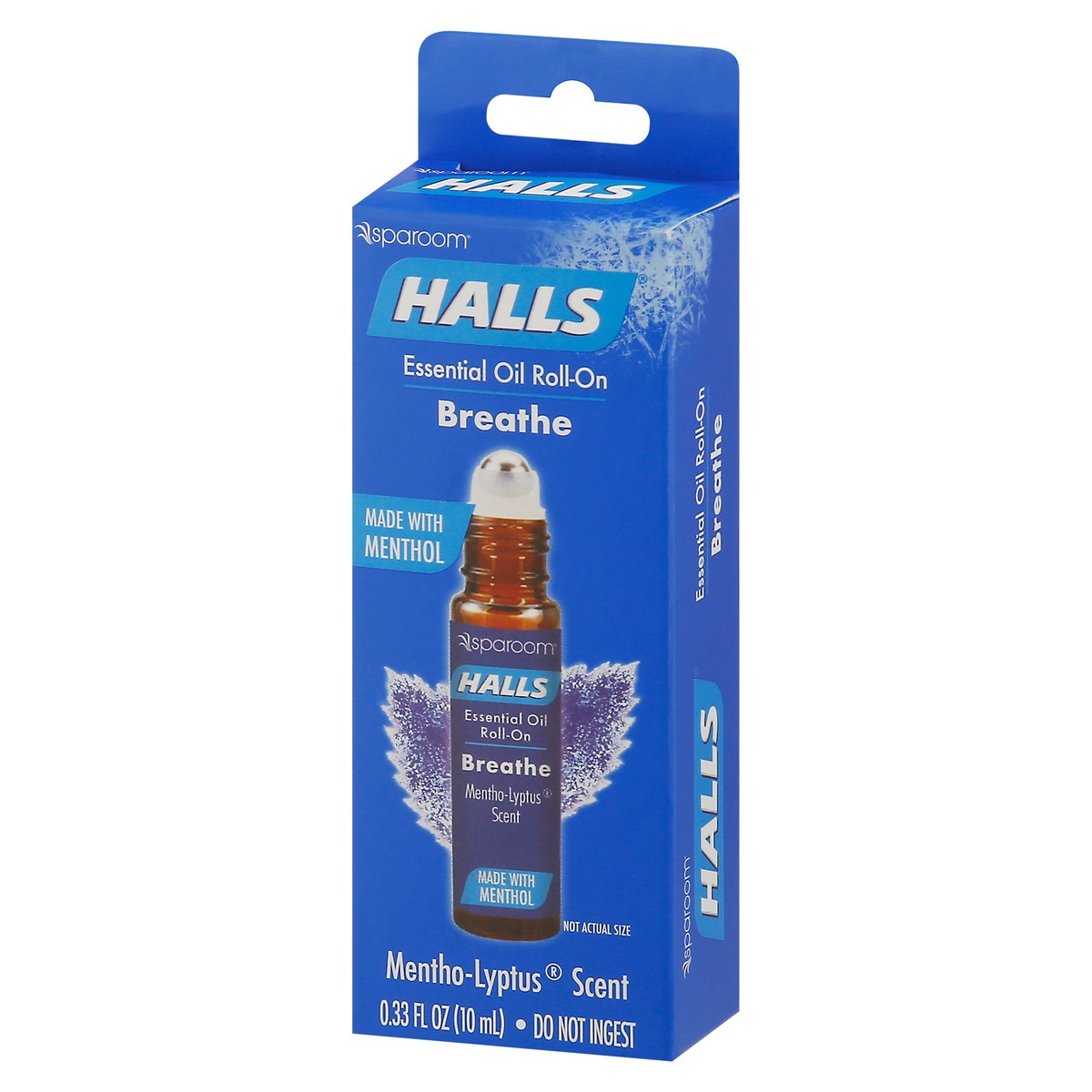 slide 7 of 11, Halls Menth-Lyptus Scent Roll On Ess, 0.33 fl oz