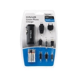 slide 1 of 1, Craig Instant Phone Charger With 8 Phone Adapters, 1 ct