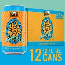 Bell's Oberon Wheat Ale Beer, 12 Pack, 12 fl oz Cans