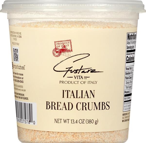 slide 1 of 1, Gustare Vita Bread Crumbs, Italian, 13.4 oz