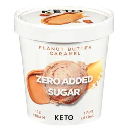 Keto Pint Ice Cream, Peanut Butter Cup, 1 pint