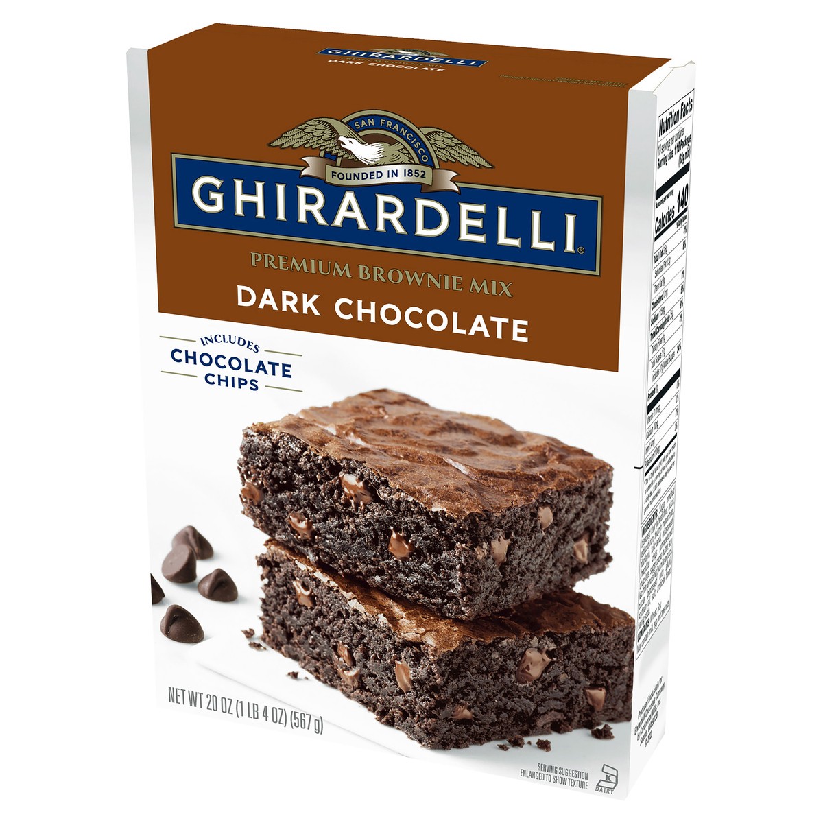 slide 8 of 9, Ghirardelli Dark Chocolate Brownie Mix - 20oz, 20 oz