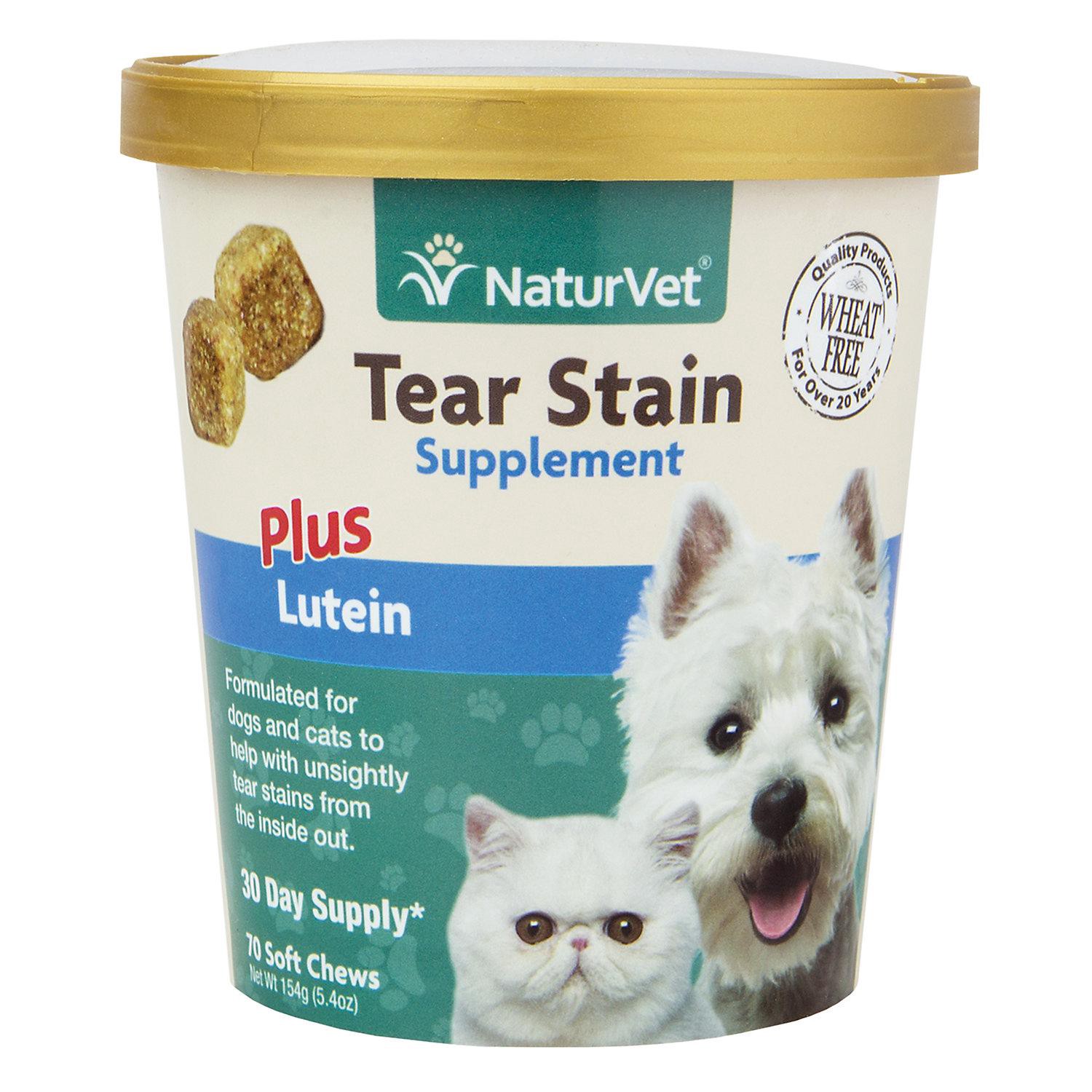 slide 1 of 1, NaturVet Tear Stain Dog Soft Chews, 70 ct