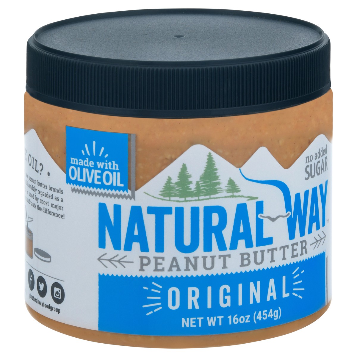 slide 9 of 9, Natural Way Original Peanut Butter 16 ea Jar, 16 ct