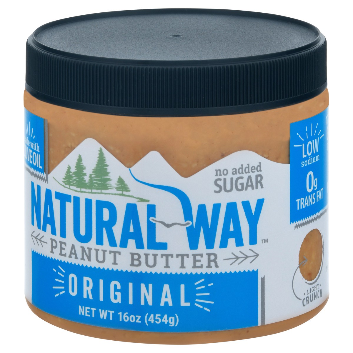 slide 8 of 9, Natural Way Original Peanut Butter 16 ea Jar, 16 ct