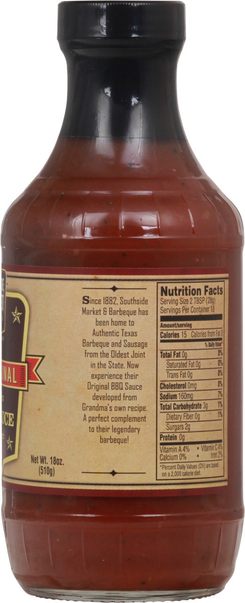 slide 2 of 12, Southside Market & Barbeque Southside Market The Original BBQ Sauce 18 oz Bottle, 18 oz