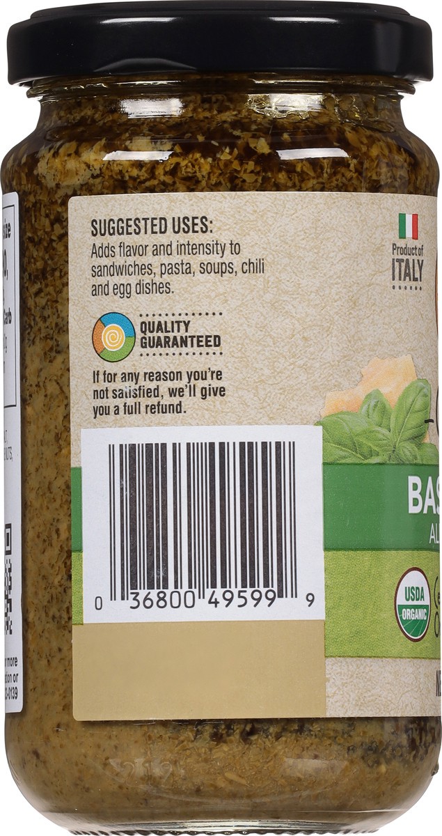 slide 14 of 14, Full Circle Market Organic Basil Pesto 6.7 oz, 6.7 oz