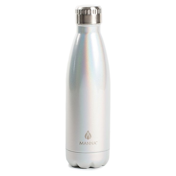 slide 1 of 1, Manna Vogue Stainless Steel Double Wall Water Bottle - Iridescent Pearl, 1 ct