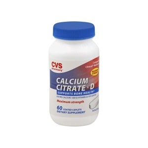 slide 1 of 1, CVS Health Calcium Citrate + D Maximum Strength, 60 ct