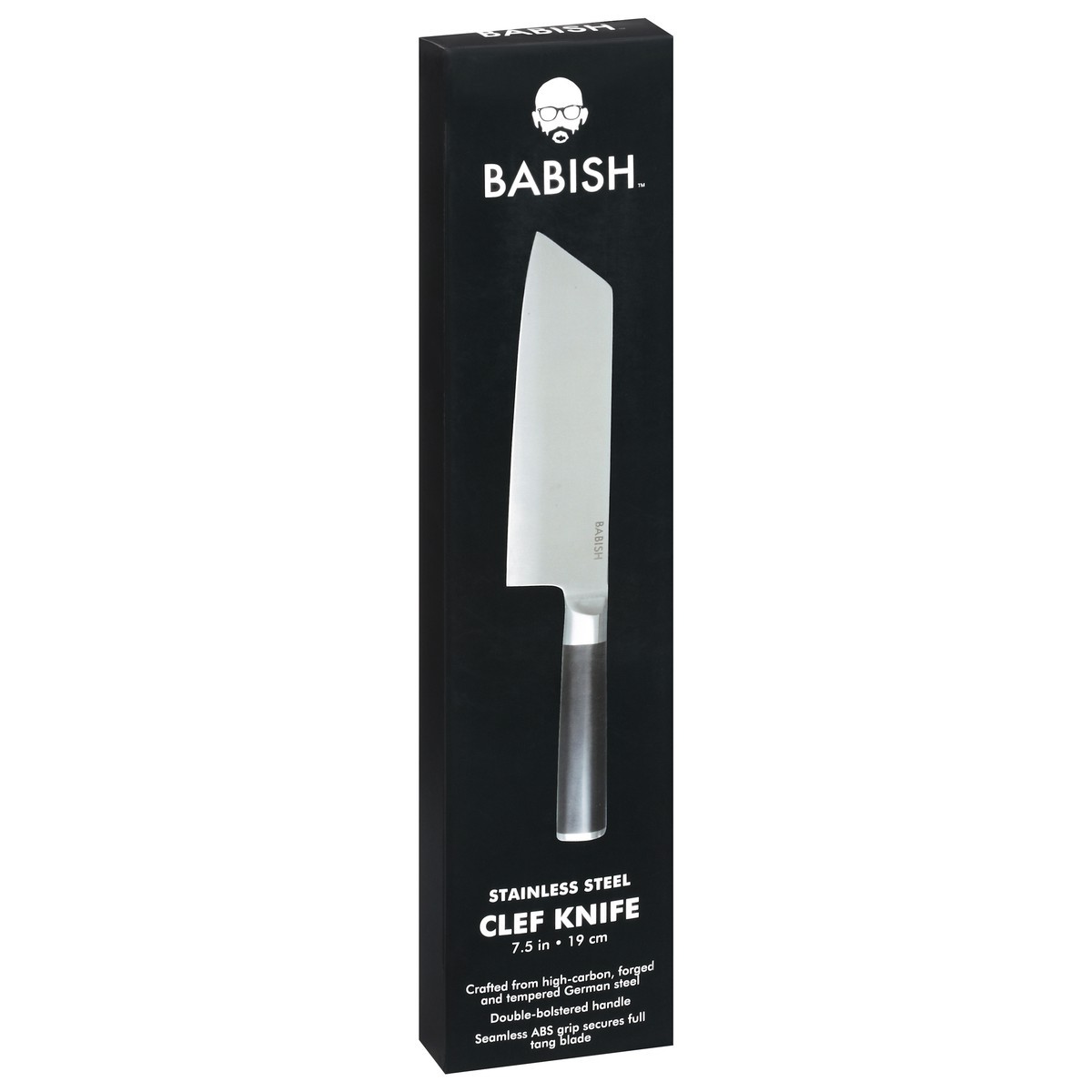 slide 4 of 9, Babish 7.5 Inches ABS Handle Stainless Steel Clef Knife 1 ea, 1 ct