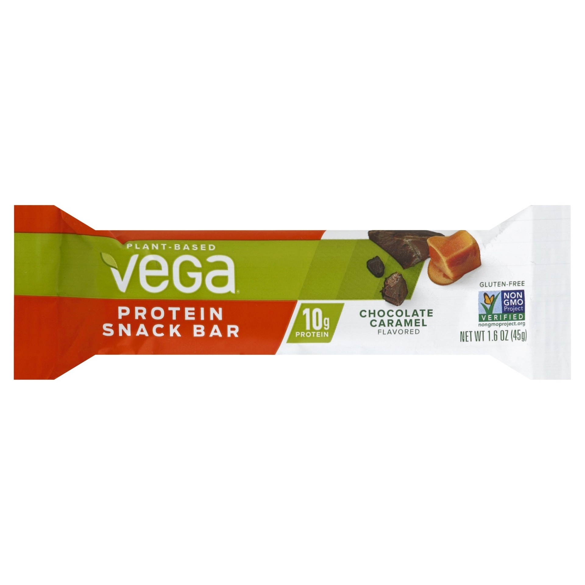 slide 1 of 6, Vega Protein Snack Bar, Chocolate Caramel, 1.6 oz