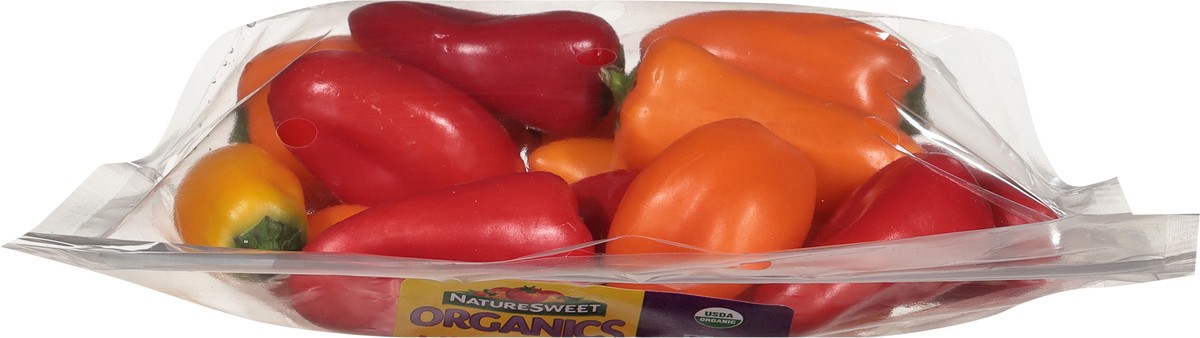 slide 10 of 12, NatureSweet Organics Sweet Peppers Mini 8 oz, 8 oz
