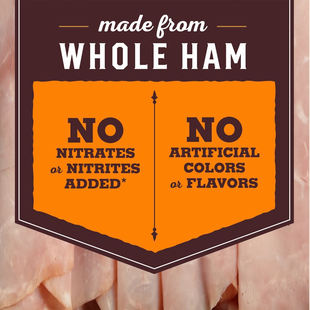 slide 2 of 2, Kroger Select Cuts Uncured Honey Ham, 9 oz