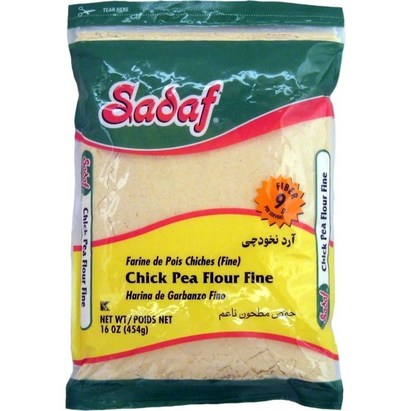 slide 1 of 1, Sadaf Chick Pea Flour Fine, 16 oz